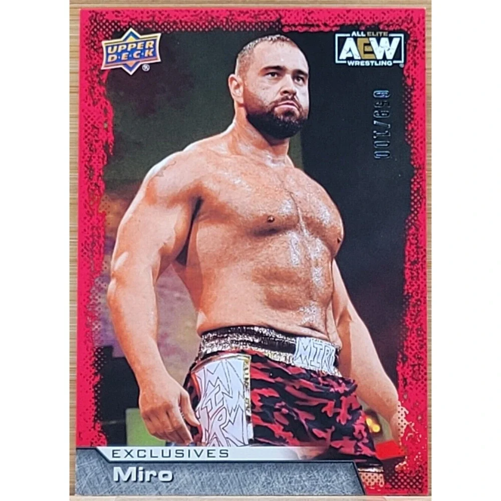 2022 UPPER DECK AEW MIRO  EXCLUSIVES‎ #D/100